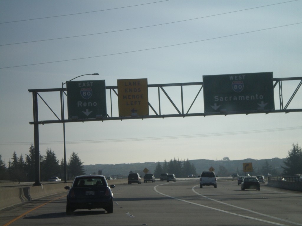 End CA-65 South at I-80