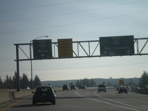 End CA-65 South at I-80