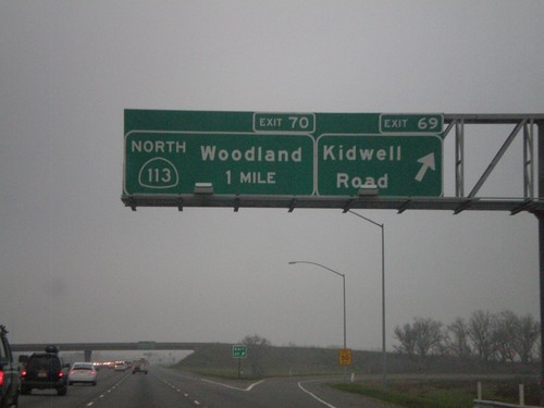 I-80 East - Exit 69 and Exit 70