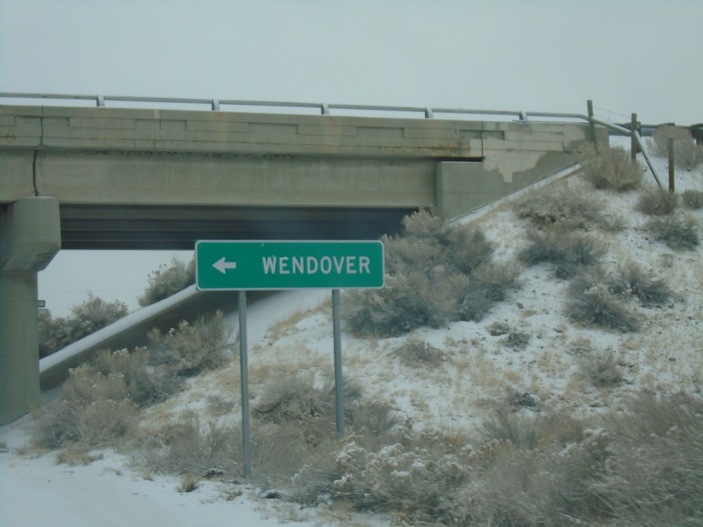 End UT-196 North at I-80