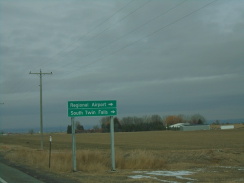 US-93 North Approaching ID-74