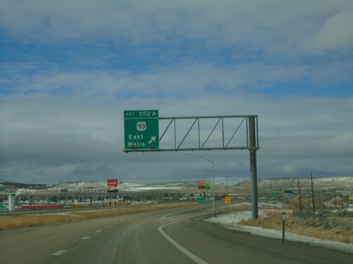 I-80 West - Exit 352A