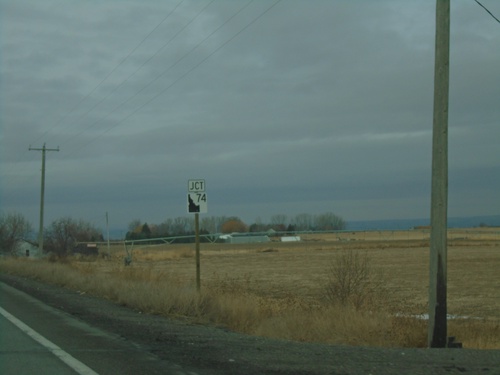 US-93 North Approaching ID-74