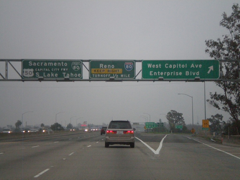 I-80 East - Exit 81 and Exit 82