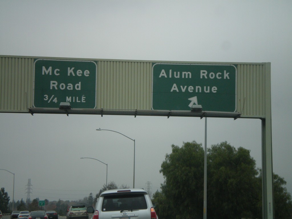 I-680 North - Exit 2A and Exit 2B