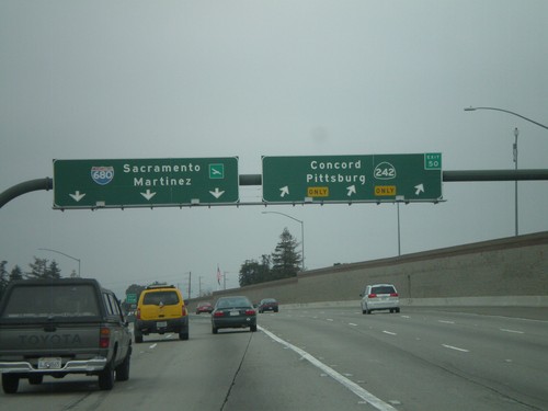 I-680 North - Exit 50