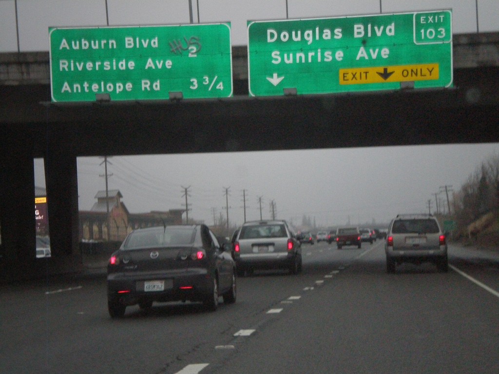 I-80 West - Approaching Exit 103