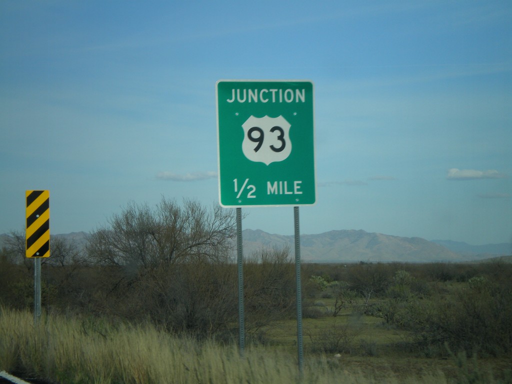 AZ-71 North Approaching US-93