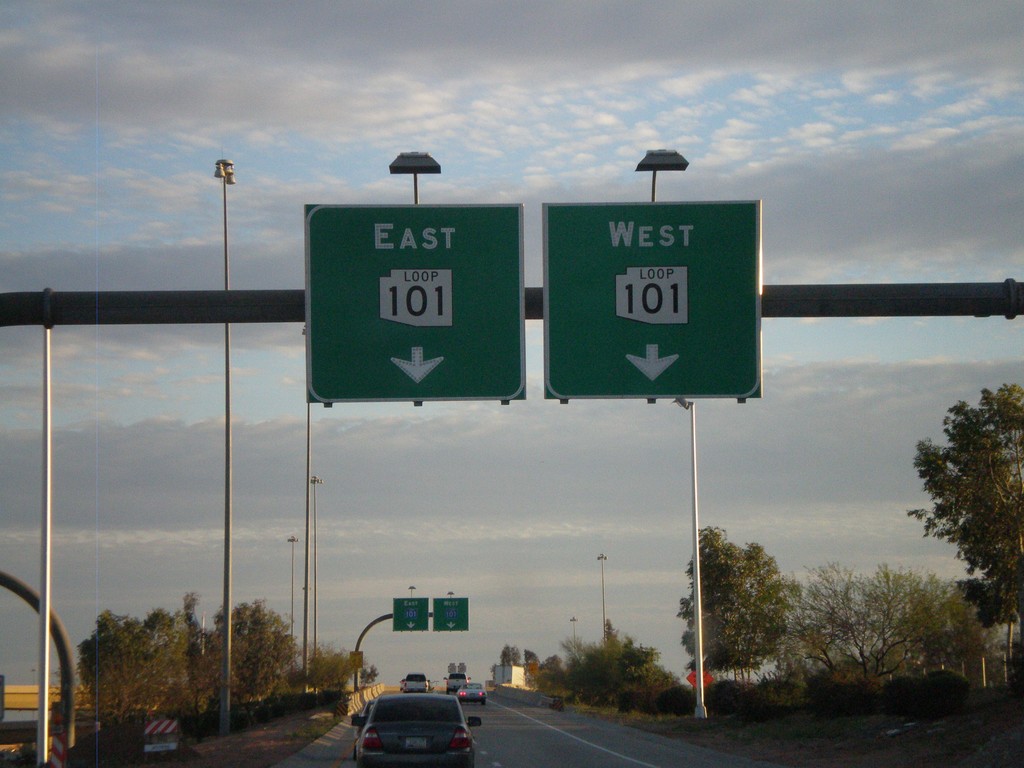 I-17 South at Exit 214C Offramp