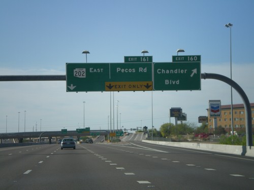 I-10 East - Exit 160 and Exit 161