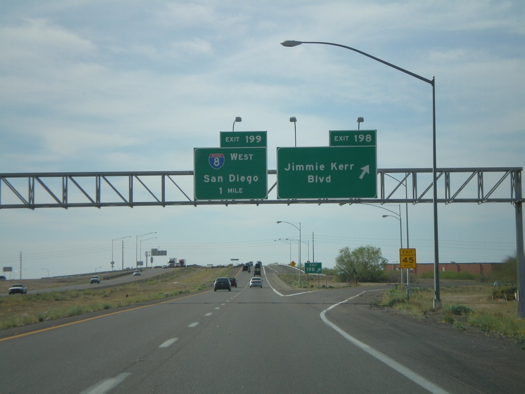 I-10 East - Exit 198 and Exit 199