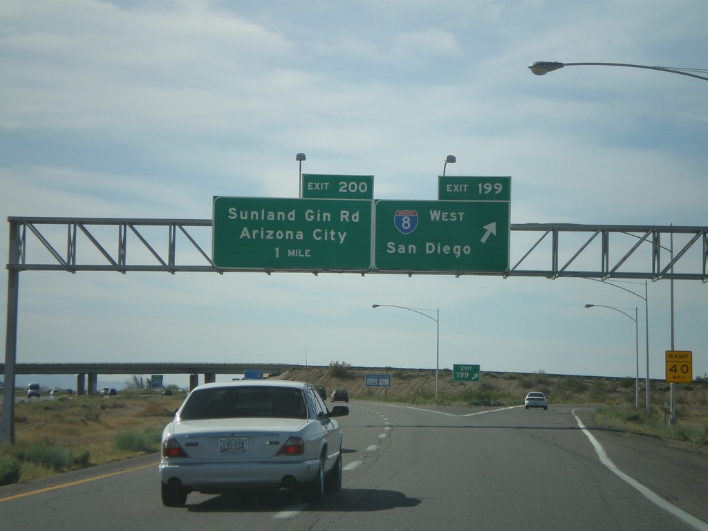 I-10 East - Exit 199 and Exit 200