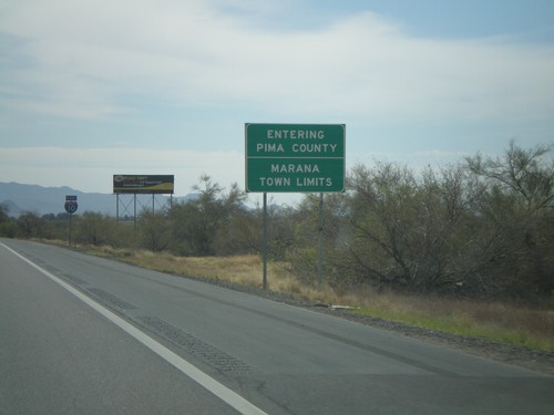 I-10 East - Pima County Line