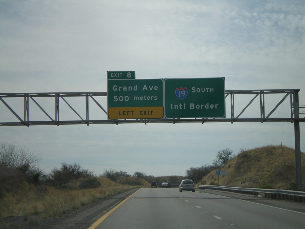 I-19 South - Exit 8