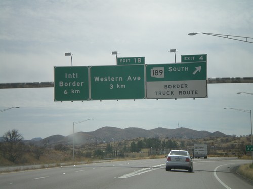 I-19 South - Exit 4 and Exit 1B