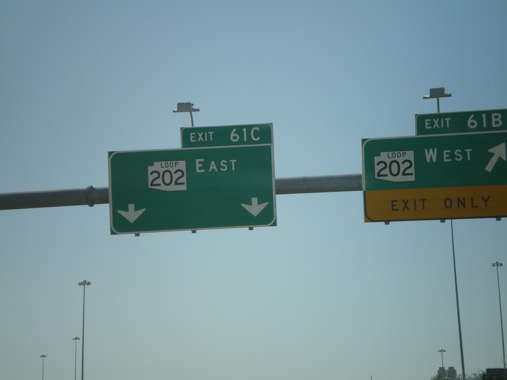 AZ-101 Loop South - Exit 61BC