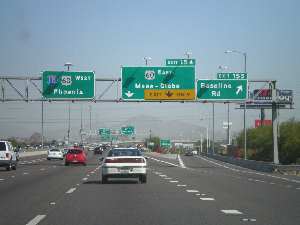 I-10 West - Exit 155 and Exit 154