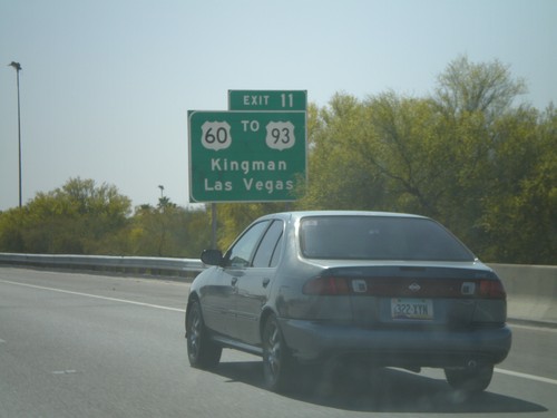 AZ-101 Loop South Approaching Exit 11