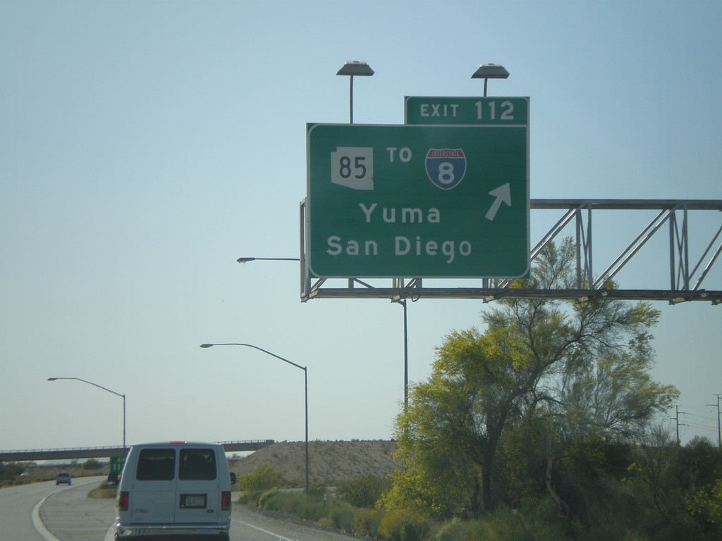 I-10 West -  Exit 112