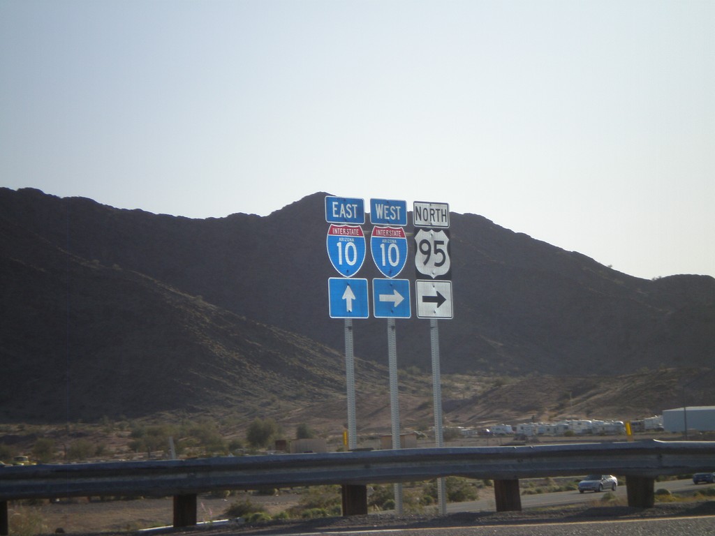 US-95 North at I-10 (Exit 17)