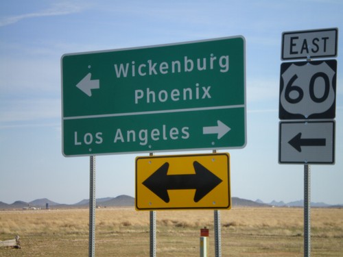 End AZ-71 South at US-60