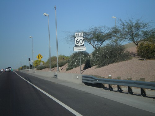 US-60 West - Superstition Freeway