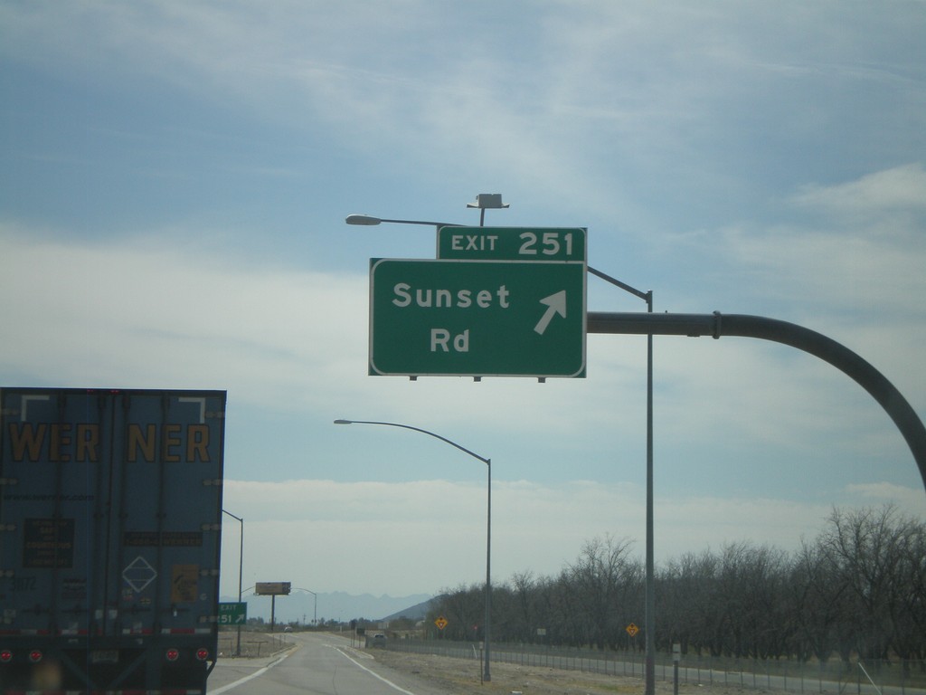 I-10 East -  Exit 251