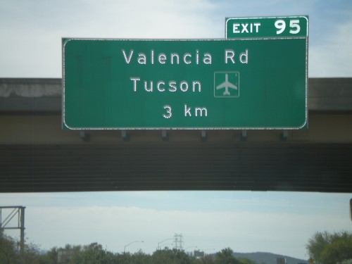 I-19 South Approaching Exit 95