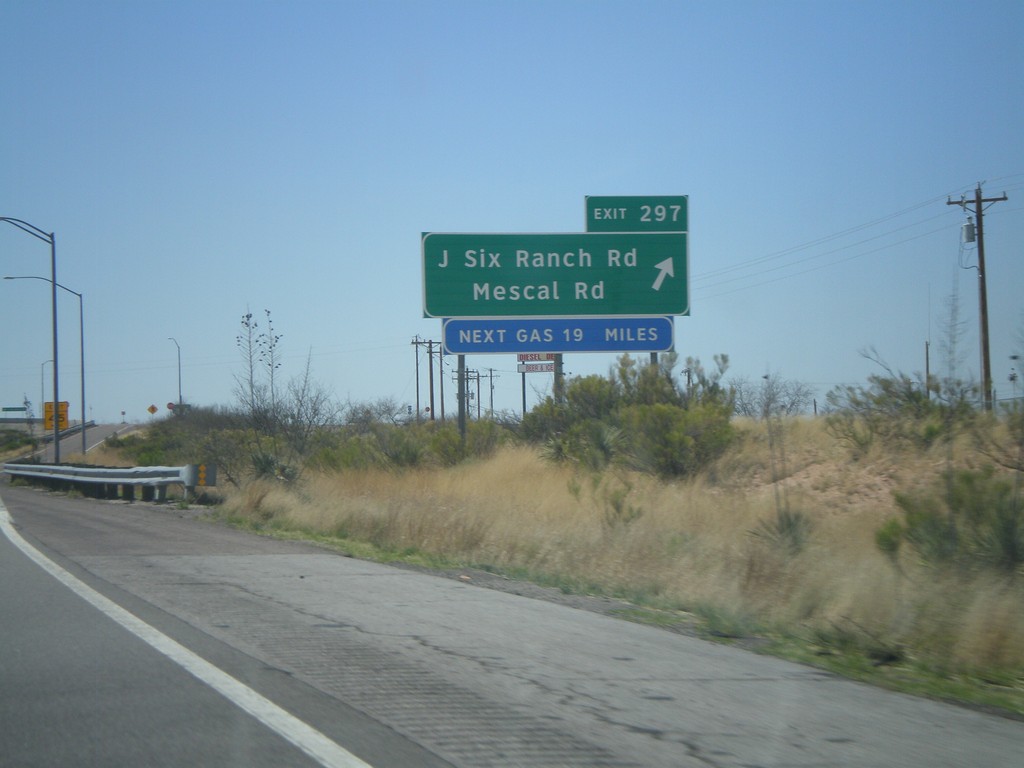 I-10 West - Exit 297