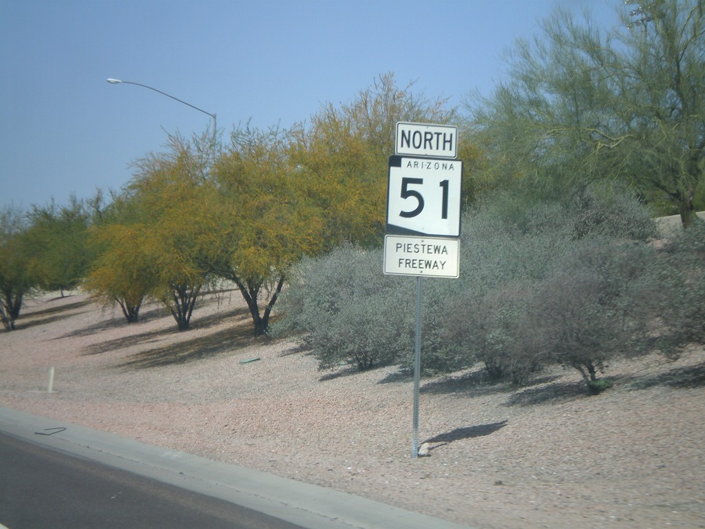 AZ-51 North -  Piestewa Freeway