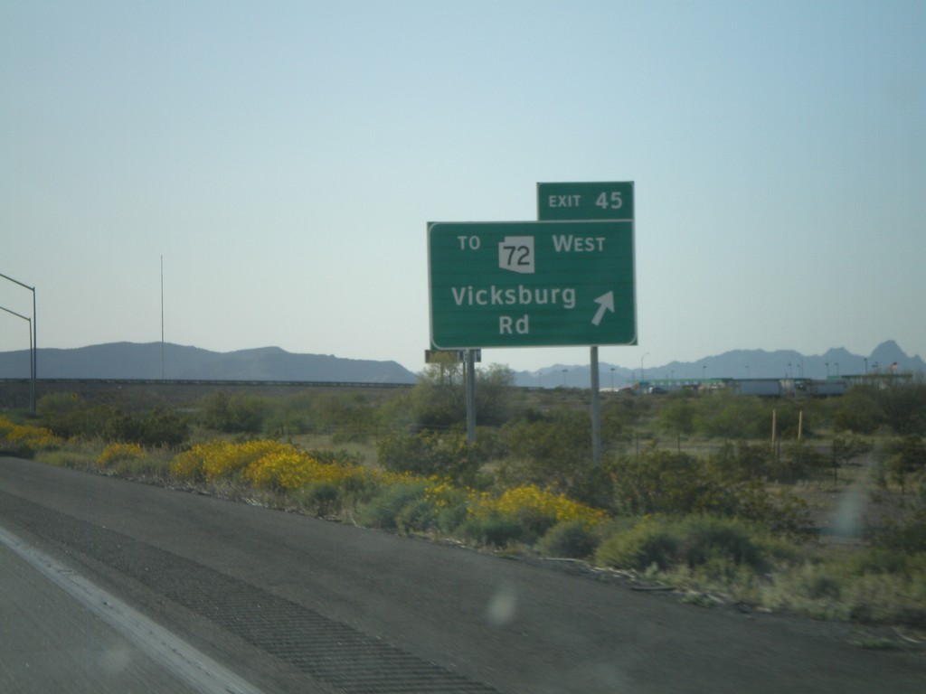 I-10 West - Exit 45