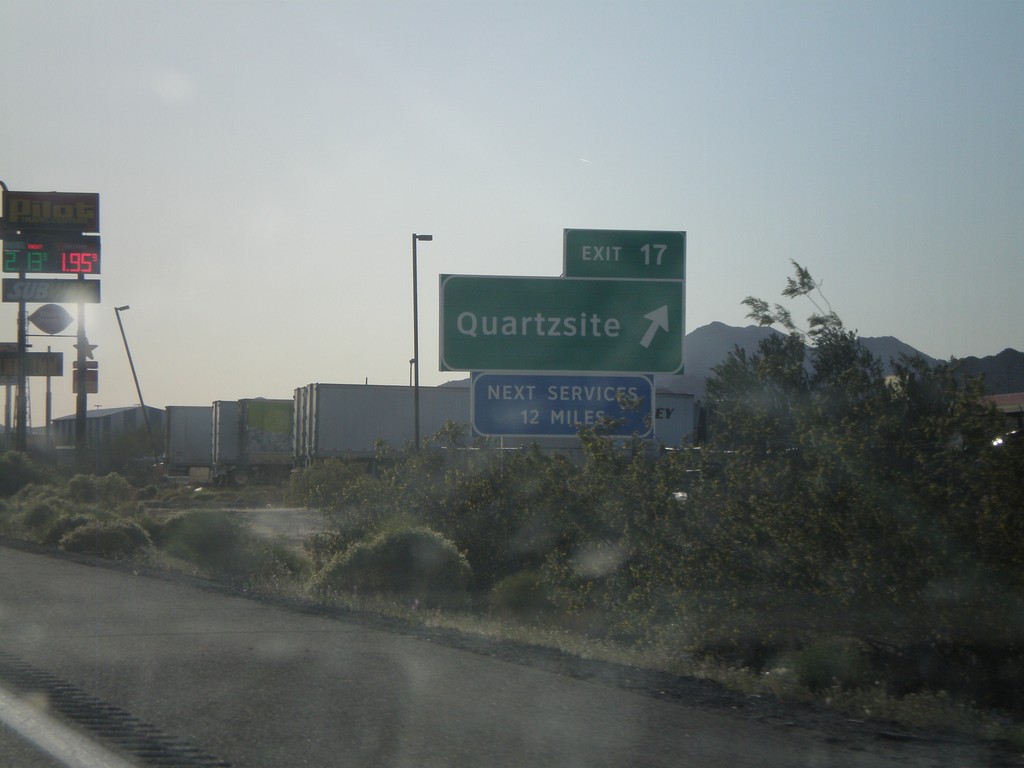 I-10 West - Exit 17