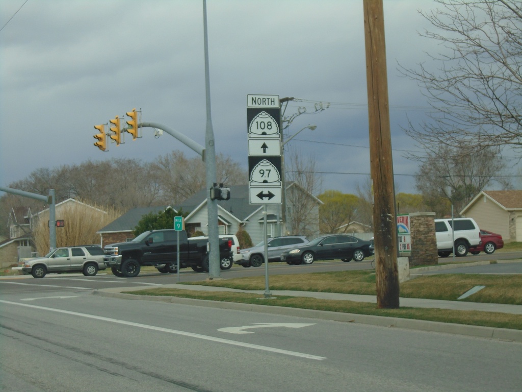 UT-108 North at UT-97