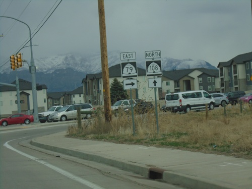 UT-108 North at UT-79