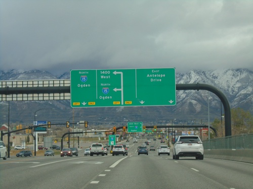 End UT-108 South at I-15