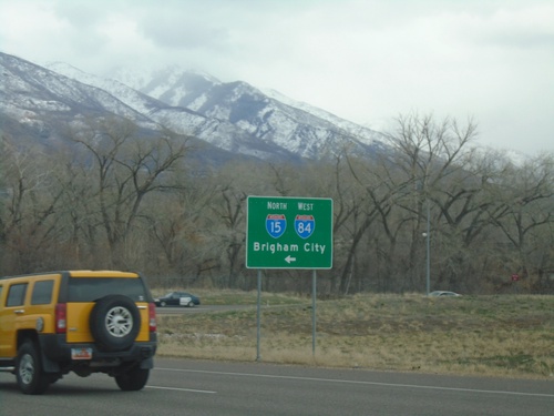 UT-79 East at I-84 West/I-15 North