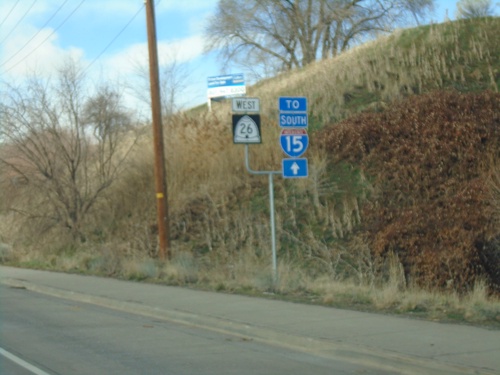 UT-26 West to I-15