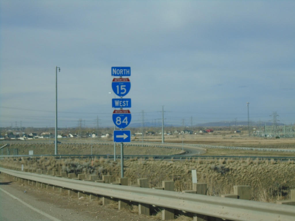 UT-126 South at I-15 and I-84