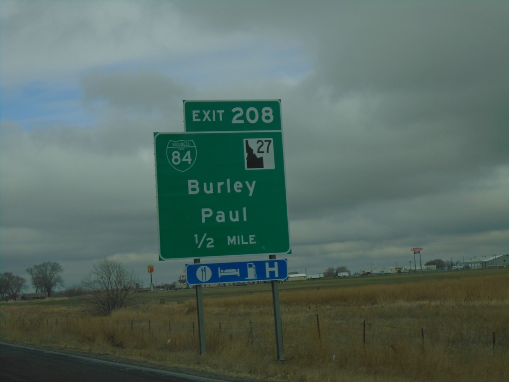 I-84 West - Exit 208