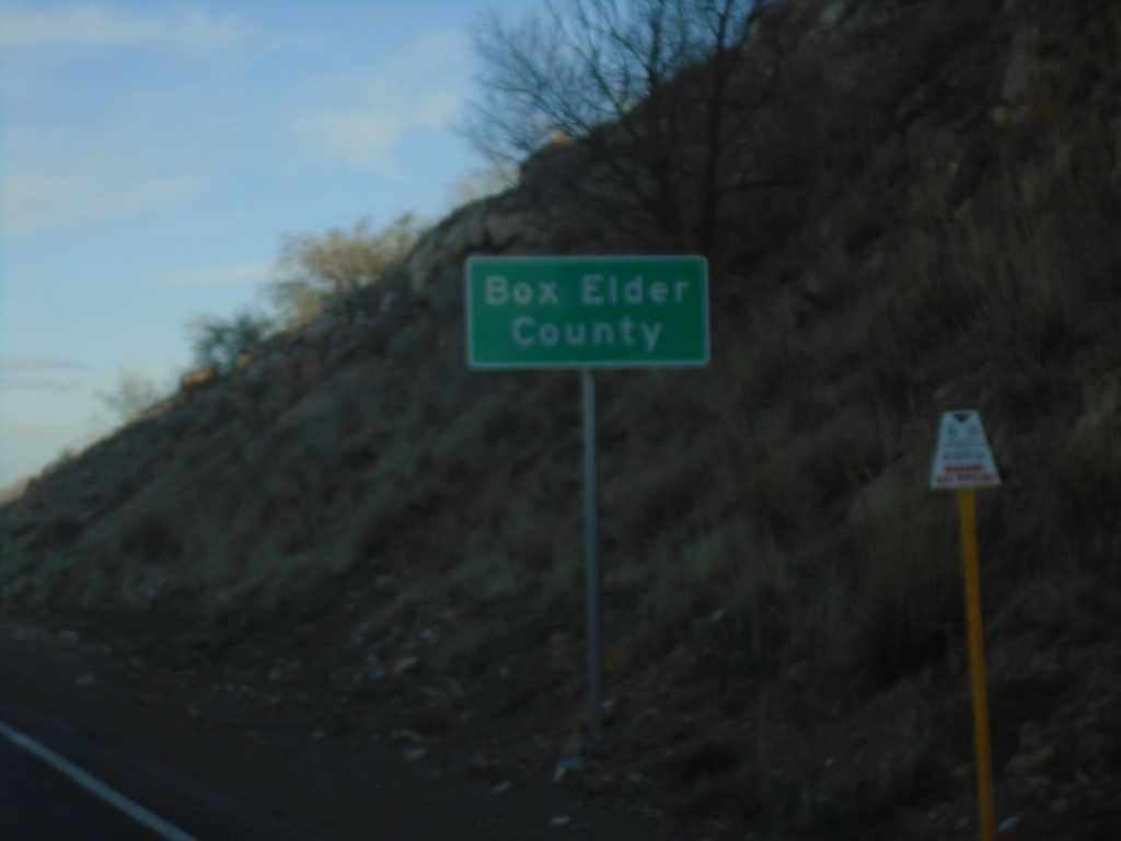 US-89 North - Box Elder County