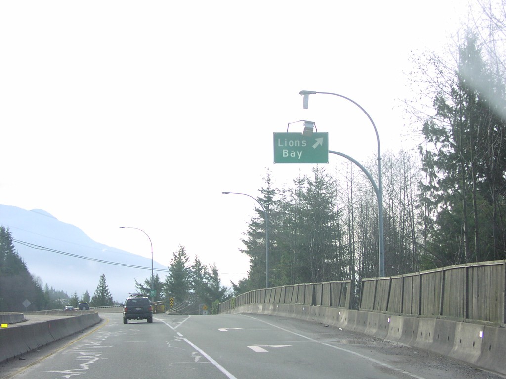 BC-99 South - Lions Bay Exit