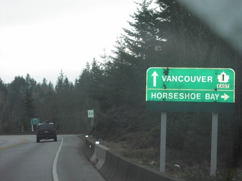 BC-99 South at Horseshoe Bay