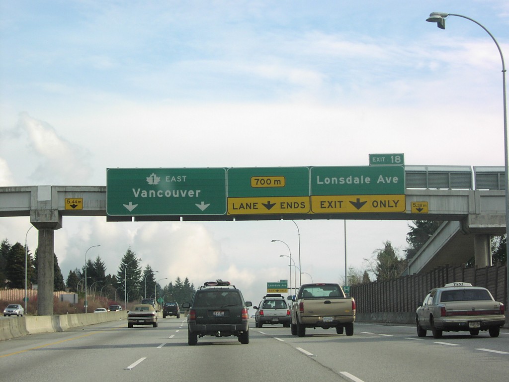 TC-1 East - Exit 18