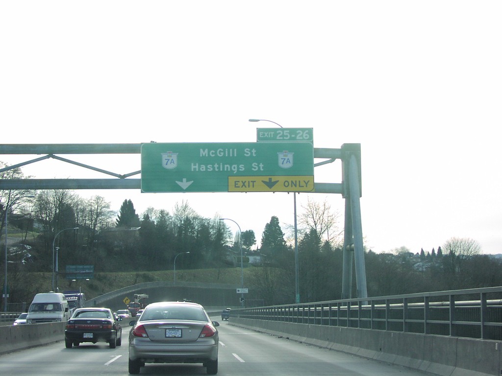 TC-1 East - Exits 25 and 26