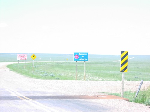 Welcome To Alberta on ABS-501 West