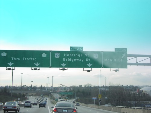 TC-1 East - Exits 25 and 26