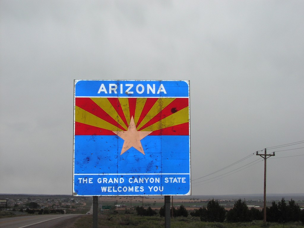 AZ-389 East - Welcome To Arizona