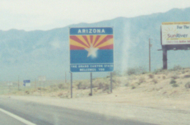 I-15 North - Welcome To Arizona