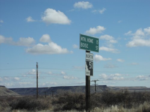 ID-51 North - Distance Marker