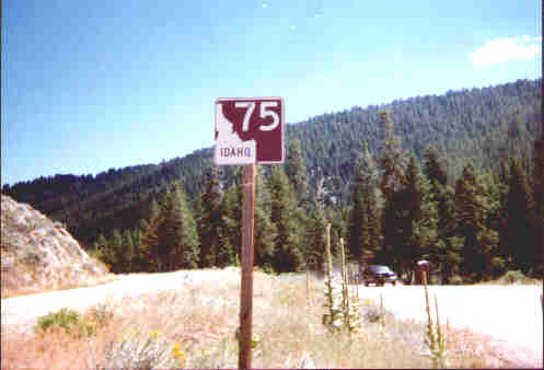 ID-75 East of Stanley